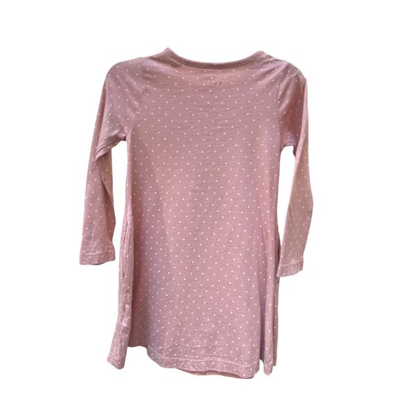 NWT Mini Boden 12 Days Of Christmas Tree Dress Youth Size 4-5 Years Pink - Picture 2 of 4